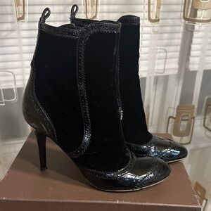 Vero Cuoio Black Heeled Boots